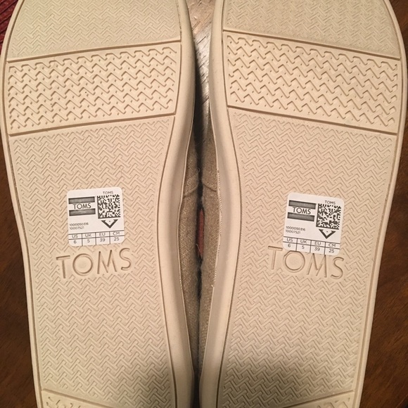 Toms Bimini Natural Burlap - Picture 6 of 6